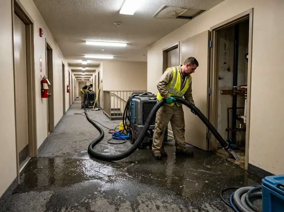 multi-unit-apartment-hallway-f-005 — frequently asked questions, Emergency Burst Pipe Water Extraction & Removal in Big Bear…